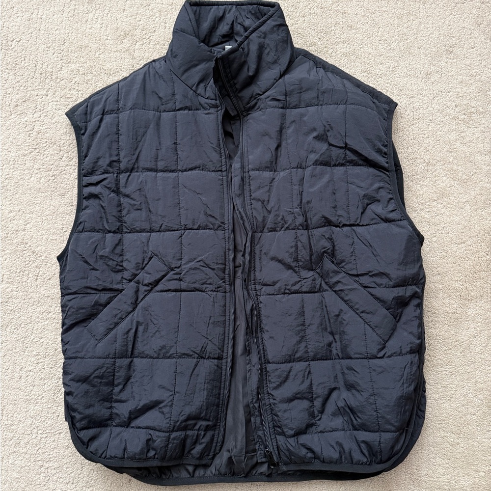 Elegant Black Quilted Vest for Women